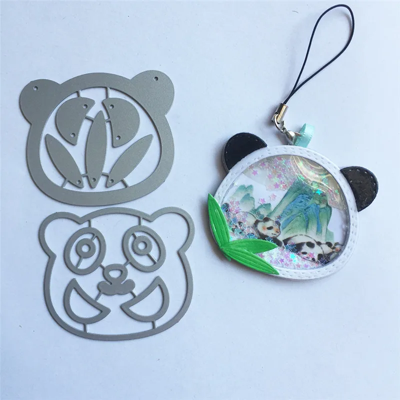 Panda Shapes Metal Cutting Dies Stencil Scrapbooking Photo Album Card Paper Embossing Craft DIY Die Cut | Дом и сад