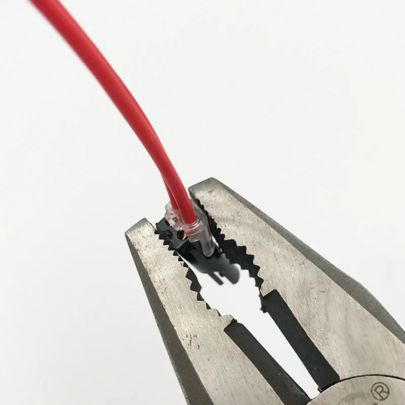 10 шт. 2pin вставной пружинный проволочный замок на скотче разъем для 22-20AWG провода быстрого сращивания соединительный кабель обжимные клеммные блоки