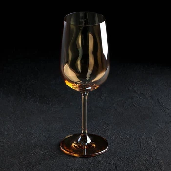 

Wine glass "Rhodes", 350 ml, 8 × 20 cm, gold color