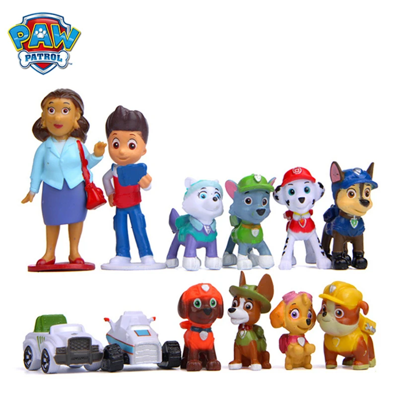 paw patrol rescue figures