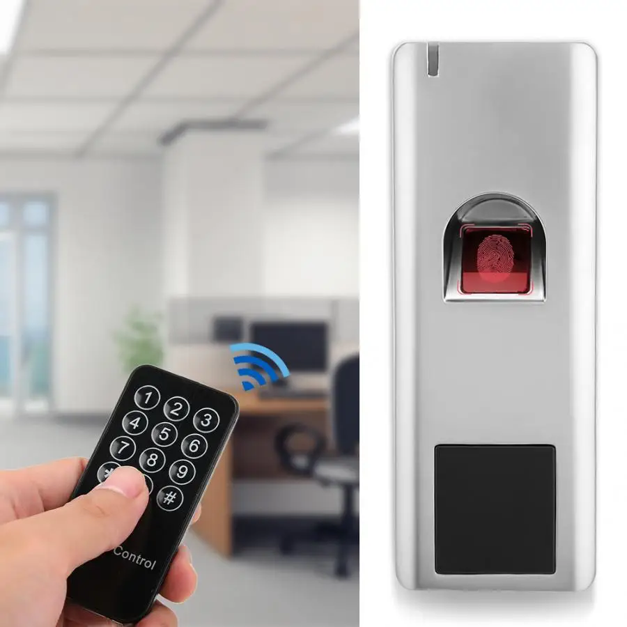 Биометрический контроль доступа по отпечаткам пальцев RFID 125 кГц Wiegand 26 IP66 водонепроницаемый дверной контроль
