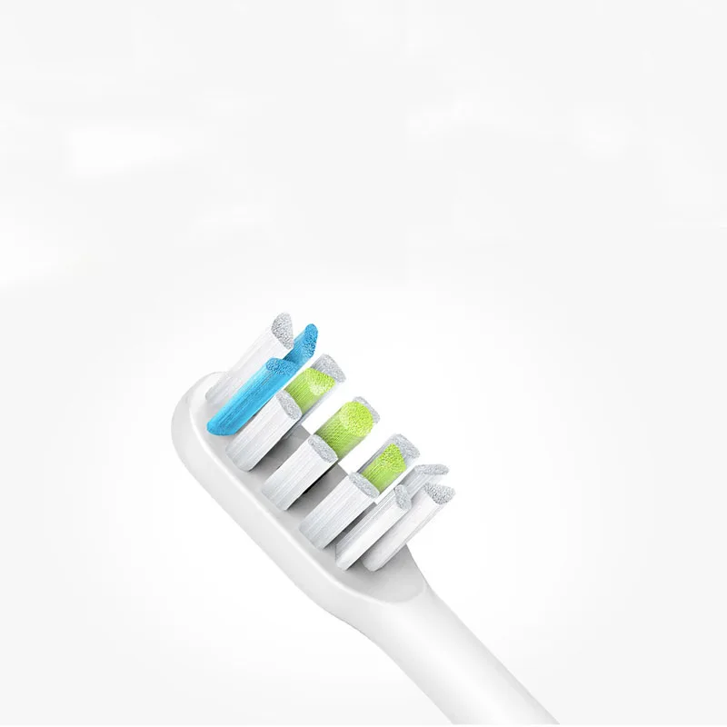 Soocas X3 насадки для зубных щеток для Xiaomi Mijia X3 насадка для зубной щетки оригинальная звуковая электрическая сменная насадка для зубной щетки s 2 шт