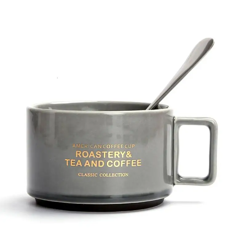Version S E смешной Tazze Colazione Tasse кафе большой чай таза кофе Xicara Koffie Kopjes посуда для напитков керамика кофе путешествия Caneca чашка и кружка - Цвет: Version S