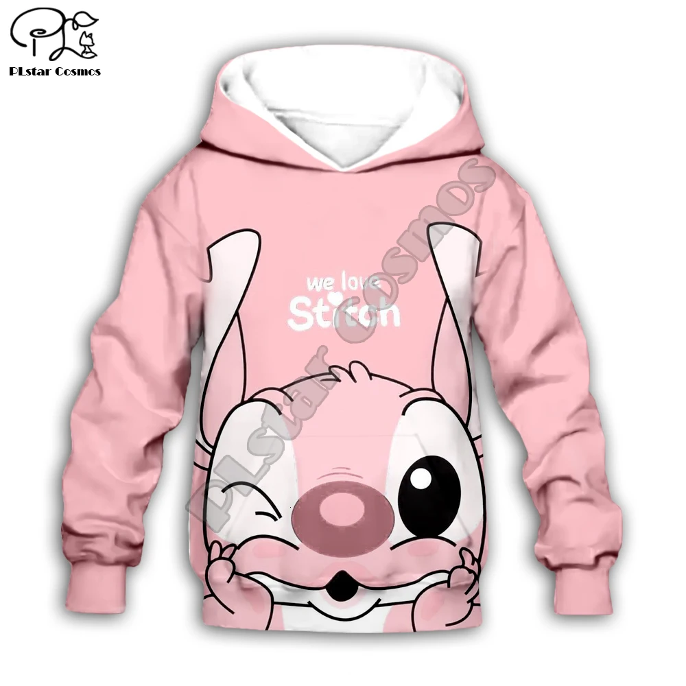 Детская одежда; толстовки с капюшоном в стиле аниме kawaii Lilo Stitch; толстовка для мальчиков с героями мультфильмов; Лидер продаж; стиль-6