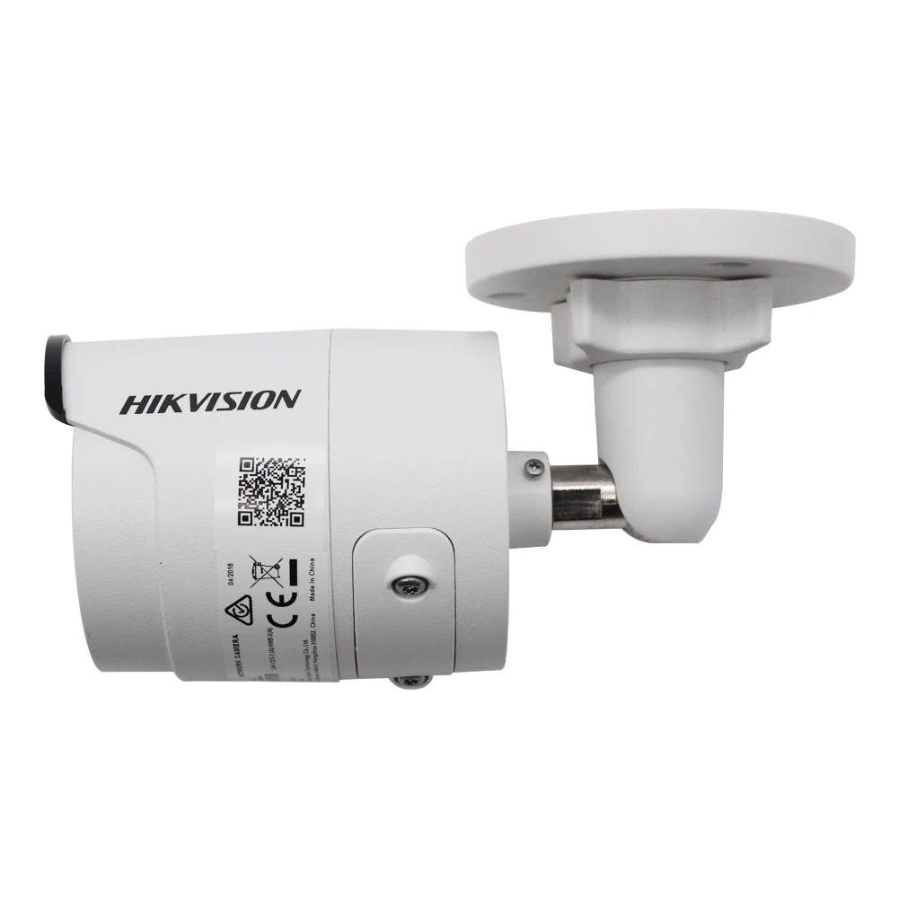 Tanie Hikvision Bullet 8MP kamera IP 4K DS 2CD2085FWD I na zewnątrz 8 megapikseli CMOS nadzór wideo kamery POE 30m IR gniazdo kart sd