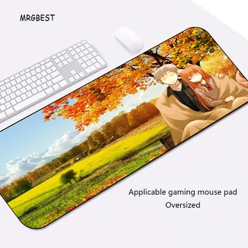 

MRGBEST New Large Gaming Mouse-Pad Anime Couple Picture Thermal Transfer Nature Rubber Desk Pad for Star Wars LOL Game Mat