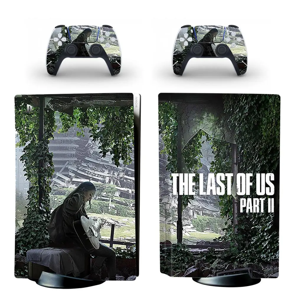 The last of Us PS5 Standard Disc Skin Sticker Decal Cover for PlayStation 5 Console and Controllers PS5 Skin Sticker Vinyl 