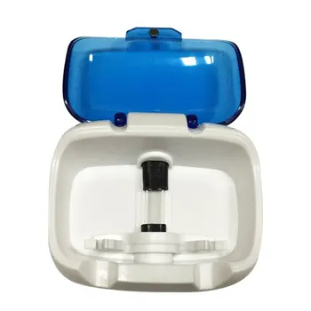 

Toothbrush Holder For 2 Teeth Brushes UV Lamp Box Wall-Mounted Toothbrush Holder Health Care