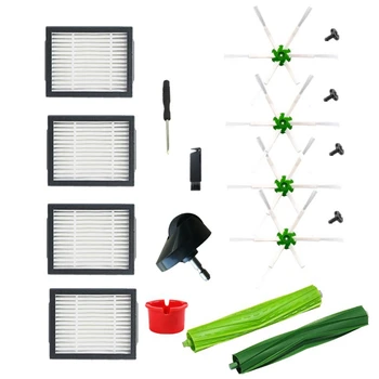 

Vacuum Cleaner Replacement Parts Hepa Filter Side Brush for IRobot Roomba E5 E6 I7 I7+ Vacuum Cleaner Accessories