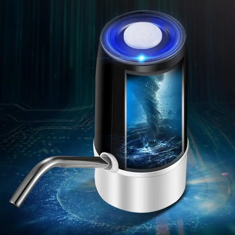 Легкий USB Перезаряжаемый Электрический диспенсер для водяного насоса бутылка питьевой воды