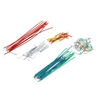 

140pcs U Shape Solderless Breadboard Jumper Cable Wire Kit for Arduino Shield