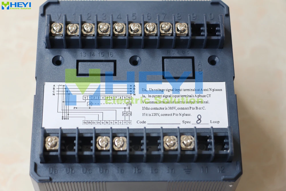 JKW5C / JKL2C power factor correction equipment 220v 50hz 8steps Reactive power automatic compensation controller
