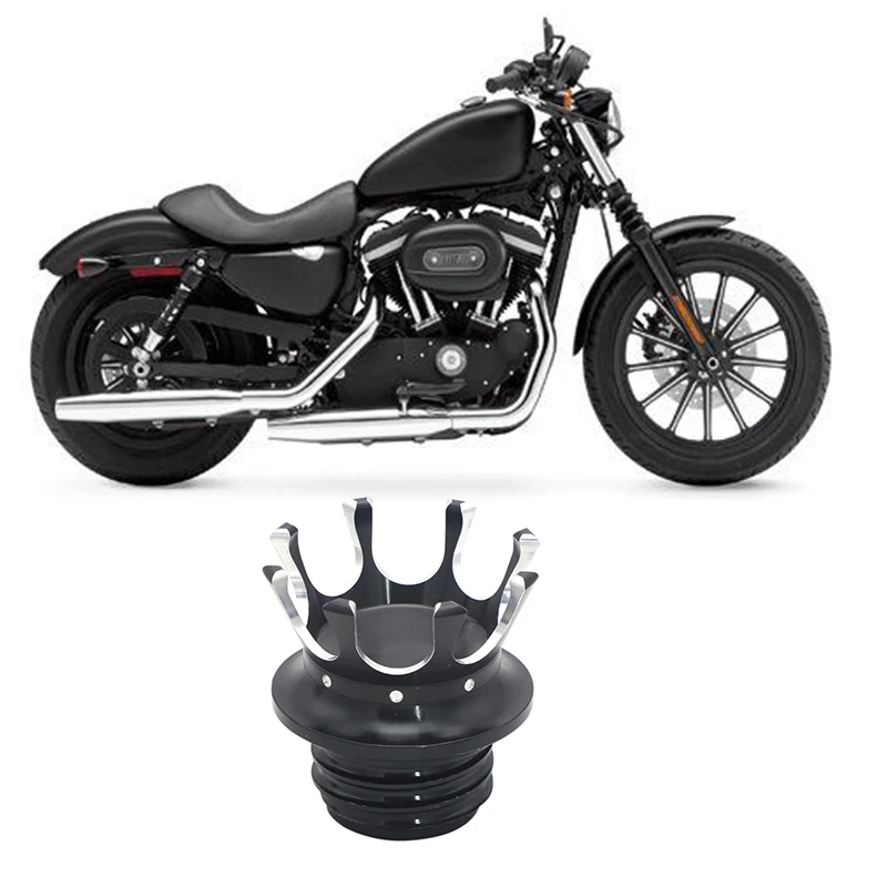 Крышка топливного бака в стиле King Crown для Harley Sportster Softail|Крышки бака| |