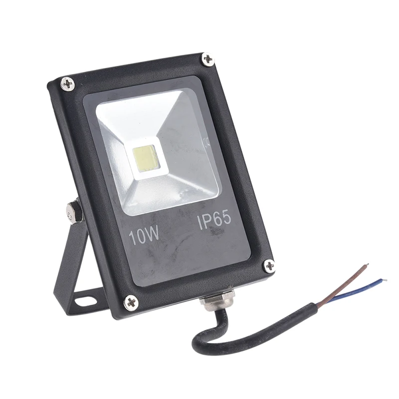 LED Flood Light 10W  LED Spotlight Black Shell Led Outdoor Search Lamp Led Luminaire Light IP65 Spotlight Light