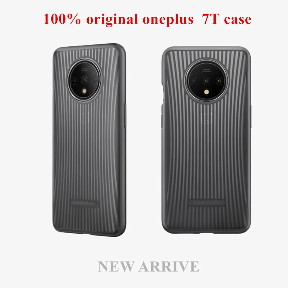 Новое поступление 100% Оригинальный чехол для oneplus 7t амортизирующий