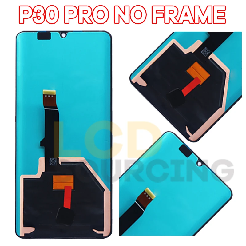 Original LCD For Huawei P30 LCD Display ELE-L29 AL00 Touch Screen Digitizer Assembly For Huawei P30 pro LCD VOG-L29 L09 Replace07
