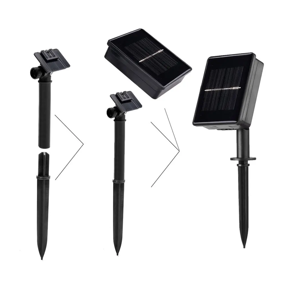 Waterproof Function Brightness Saving Environmental Protection Waterproof Christmas 100led Solar Copper Wire String