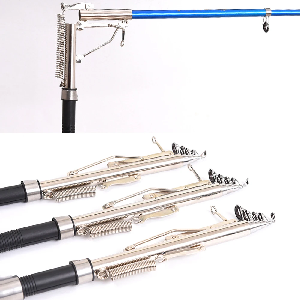 1 шт. Удочка 2,1/2,4/2,7 м автоматический углеродного сплава Нержавеющая сталь Удочка без катушки для начинающих и профессиональных рыболовов