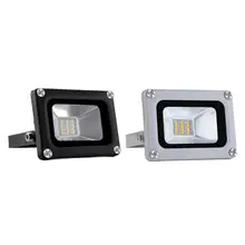 Движения Сенсор 12 V Светодиодный прожектор светильник 10 Вт 12В водный светильник Водонепроницаемый на открытом воздухе Точечный светильник Подвеска горизонтальный стены 87*62*34 мм