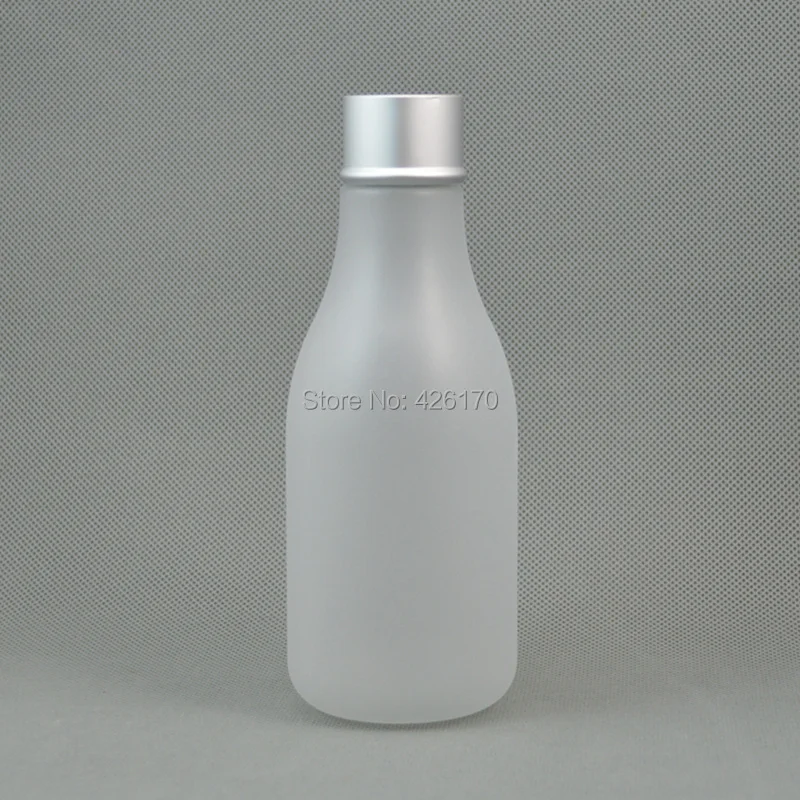

200ml Plastic Lotion Bottle Rotated Cap Frosted PET Cosmetic Jar Alumunim Cap Refillable Bottle Freeshipping Wholesale 20pcs