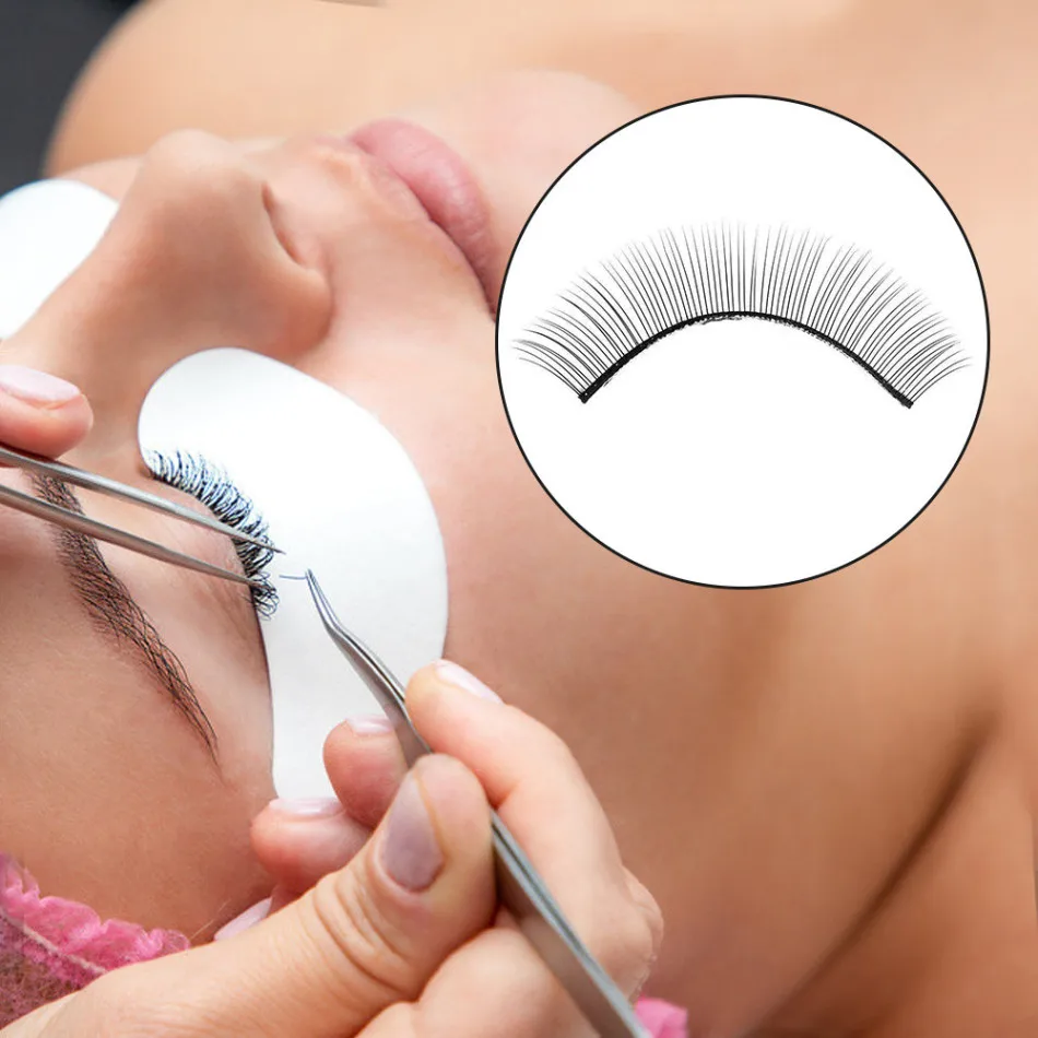 

False Eyelashes Handmade Training Lashes For Beginners Teaching Lashes Eye Extension Tools Practice Makeup Tools