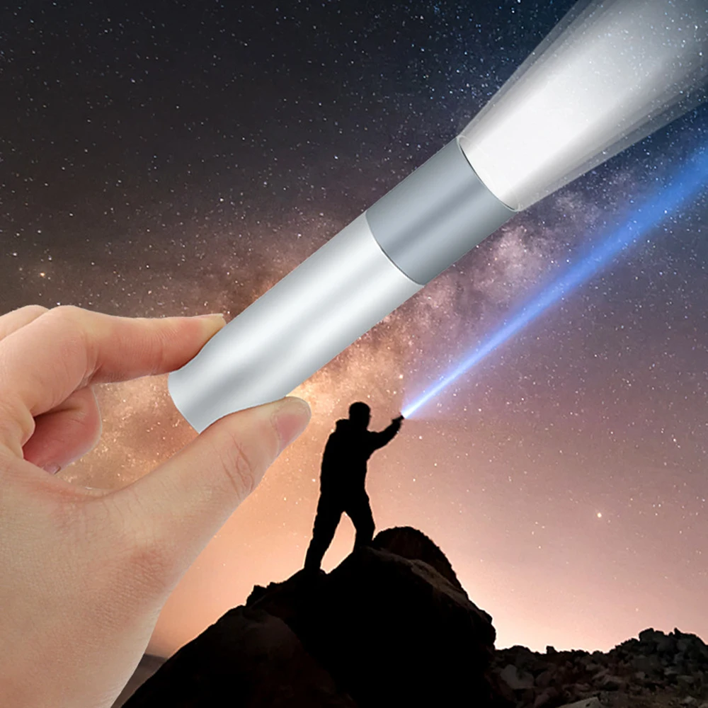 3 файла супер яркий светодиодный фонарик маленький USB linterna масштабируемый