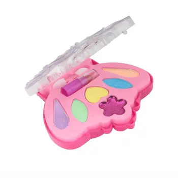 

Kids Makeup Set Toy Children Crown Eye Shadow Lipstick Makeup Set Toys Safe Non-toxic Washable Makeup Girls Toys