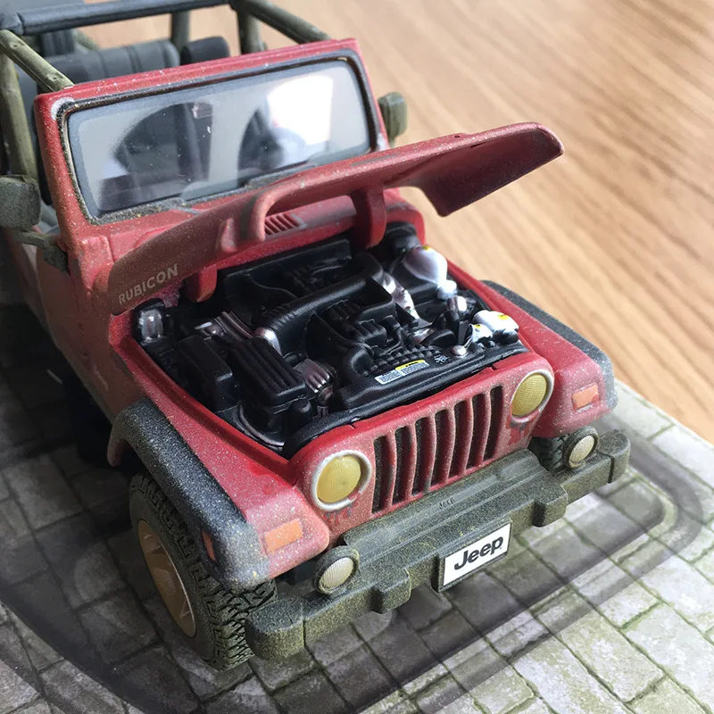 Maisto 1: 27 Jeep Wrangler модель автомобиля из сплава Wrangler модель автомобиля