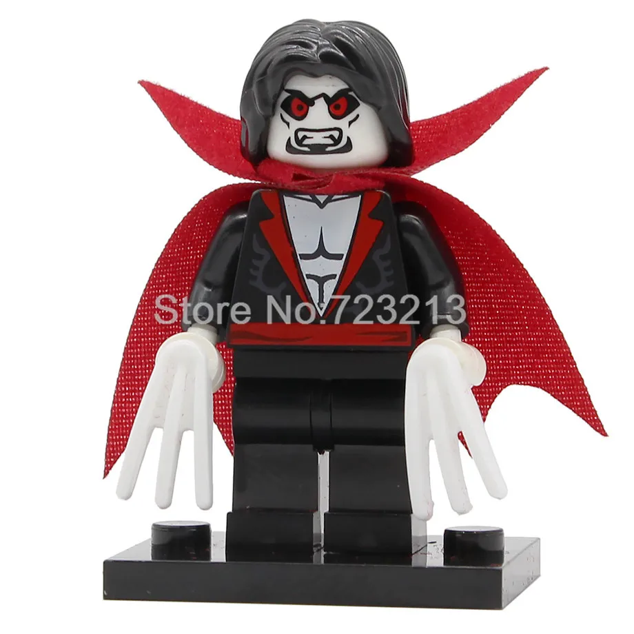 XH971 Morbius Супер герой Человек-паук Гвен фигура Скорпион Майлз Моралес Kingpin Зеленый Гоблин конечный Человек-паук строительные блоки кирпичи игрушки - Цвет: XH971 Morbius