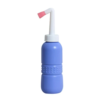 

Portable Tackle Sprayer EVA Toilet Hygiene Washing Hand Held Seat Bidet Travel Bottle 450ml Personal Cleaner