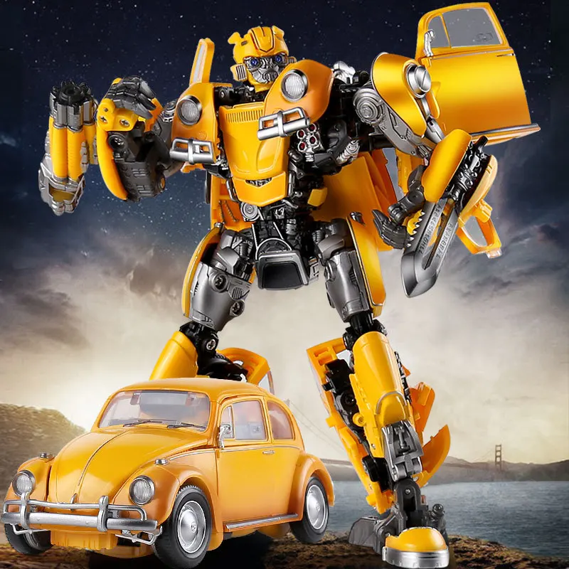 

Black Mamba Transformation Robot LS07 LS-07 Movie Bee Alloy KO MPM07 Beetle Car Film Voyage Action Figure Collection Model Toys