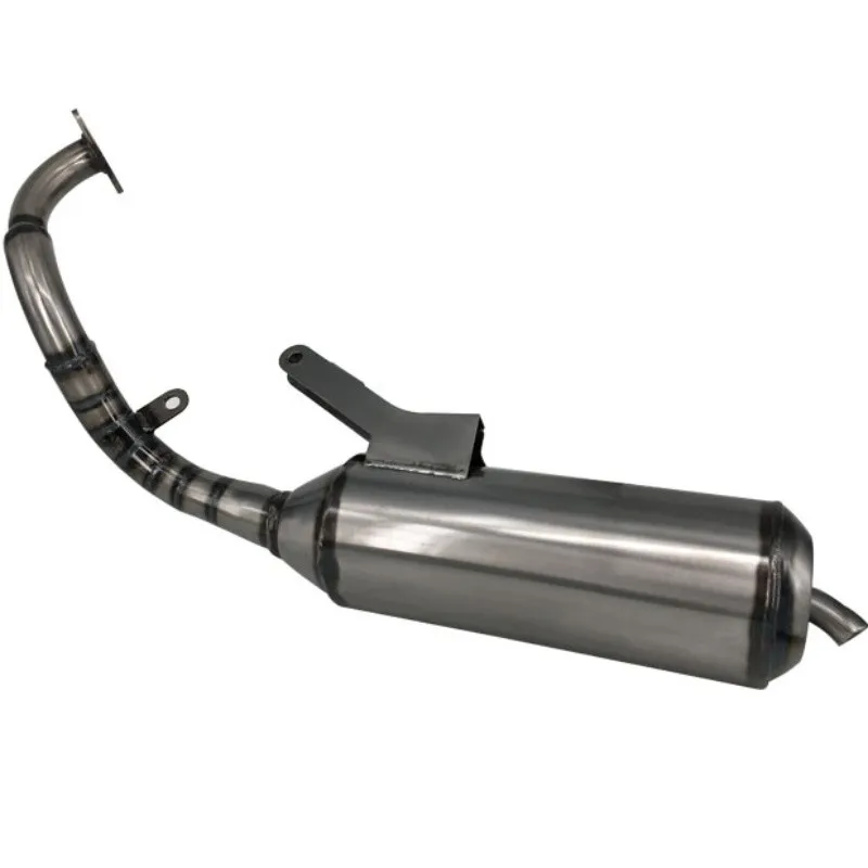 V8 Modified Motorcycle Full Exhaust System For Honda DIO AF34/35 ZX Racing Parts 50-75CC Handmade Motor Escape Pipe - Image 2