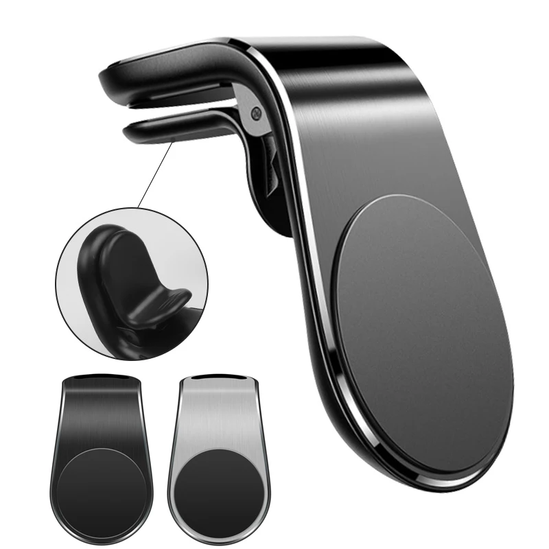 Metal Phone Stand GPS Mount Holder For Car Vent