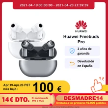 Huawei – FreeBuds Pro réduction Active du bruit, son ambiant, Transmission vocale transparente, connexion à double appareil