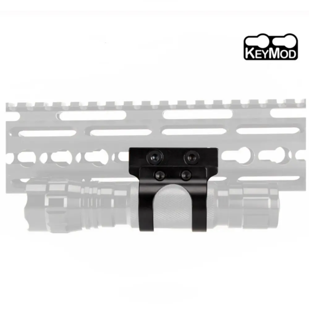 Тактический отводной огонь факел лазер Крепление 1 дюйм 25,4 мм диаметр кольца баррель для цевье для винтовки рельсовые системы