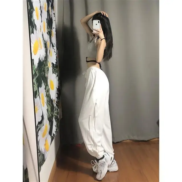 Harajuku/женские спортивные штаны для женщин мешковатые брюки корейской моды