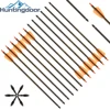 2022 Hot sale 6Pcs/12Pcs/24Pcs Huntingdoor Pure Carbon Crossbow Arrows 15inch Outdoor Archery Shooting Crossbow Hunting ► Photo 1/6