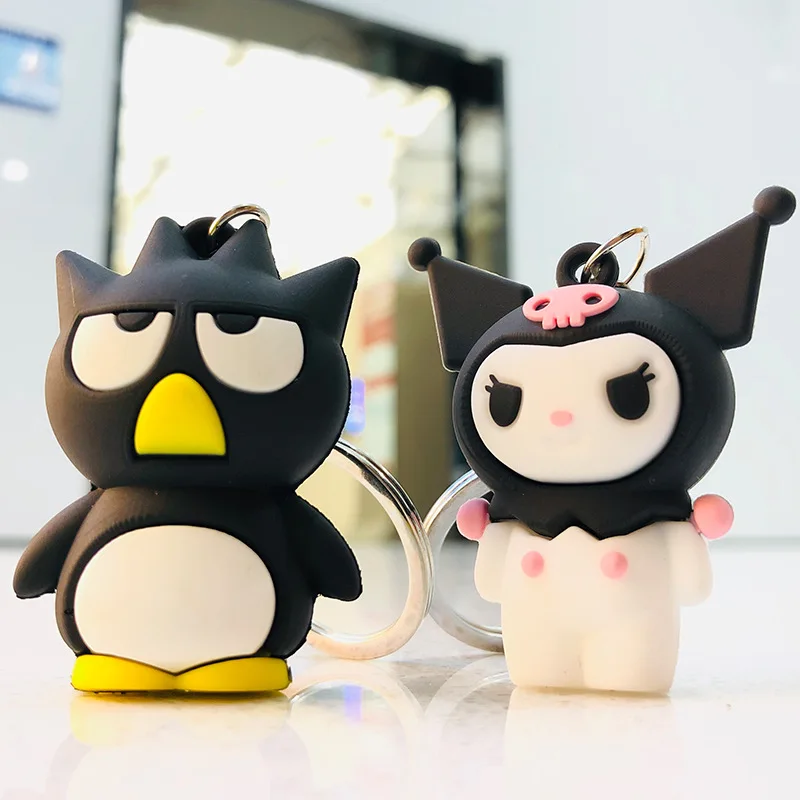 Cartoon Epoxy Keychain Penguin Three-dimensional Doll Bag Small Ornament Pendant | Украшения и аксессуары
