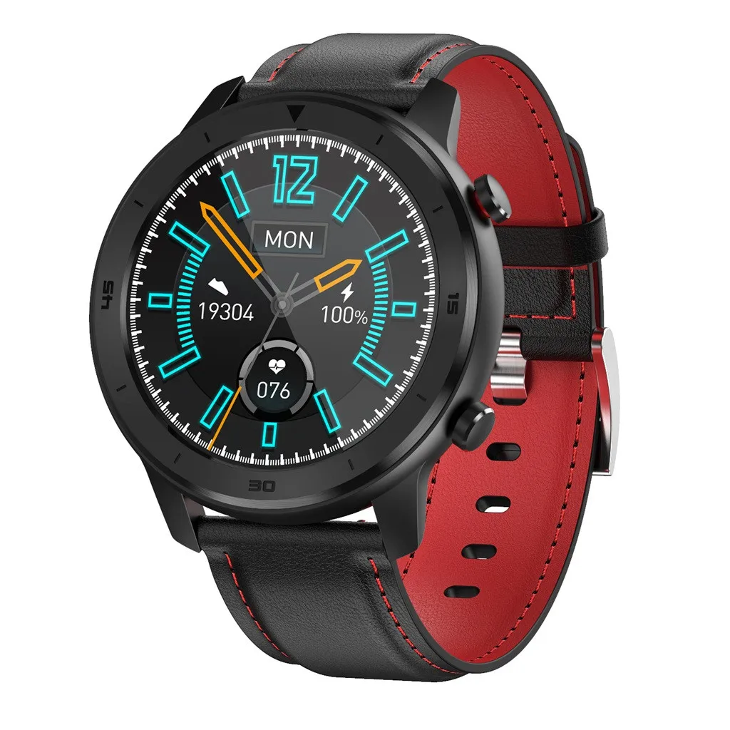 Tanie DT78 1.3 cala IP68 wodoodporny pełny ekran tou ch smartwatch sportowy bransoletka fitness serce ra te pomiar podczas snu dla Ios Android