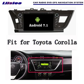

Liislee Android 7.1 2G RAM For Toyota Corolla 2013~2017 Car Radio Audio Video Multimedia DVD Player WIFI DVR GPS Navi Navigation