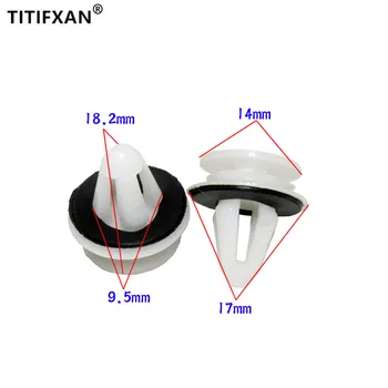 

20PCS Car door panel plastic fastener clip for Volkswagen Jetta Lavida Bora Gran Lavida For Skoda Octavia Fabia