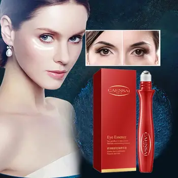 

Eye Cream Ball Roller Anti-Puffiness Remove Dark Circle Lines Gel Eyes Anti-Wrinkle Eye-caring Serum Essence Bag Fine V4S4