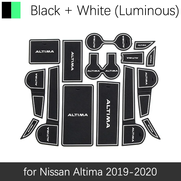 Противоскользящий коврик для Nissan Altima аксессуары L34 аксессуары ворота слот подставка анти-Грязная дверь паз коврик автомобиль