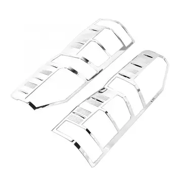 

2pcs Rear Tail Light Lamp Taillight Decorative Cover Trim Frame Fit for Toyota HiAce 2019 Chromium Styling
