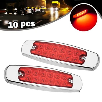 

Red Marker Lights Clearance Truck For Peterbilt 10Pcs Practical Brand new