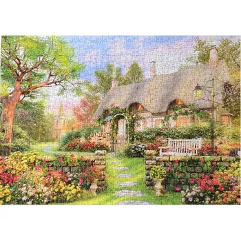 

3D Puzzle For Kids Educational Wooden Toys Cartoon Fantasy Scenery Jigsaw Puzzles 1000 PCS For Adults Boys Girls Puzzle Toys