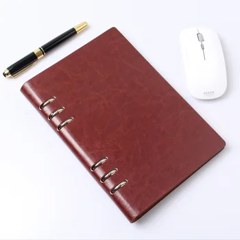 

Simple Business Laptop Creative Hollow out Leaflet A6 Notepad Office Har Skin Notebook