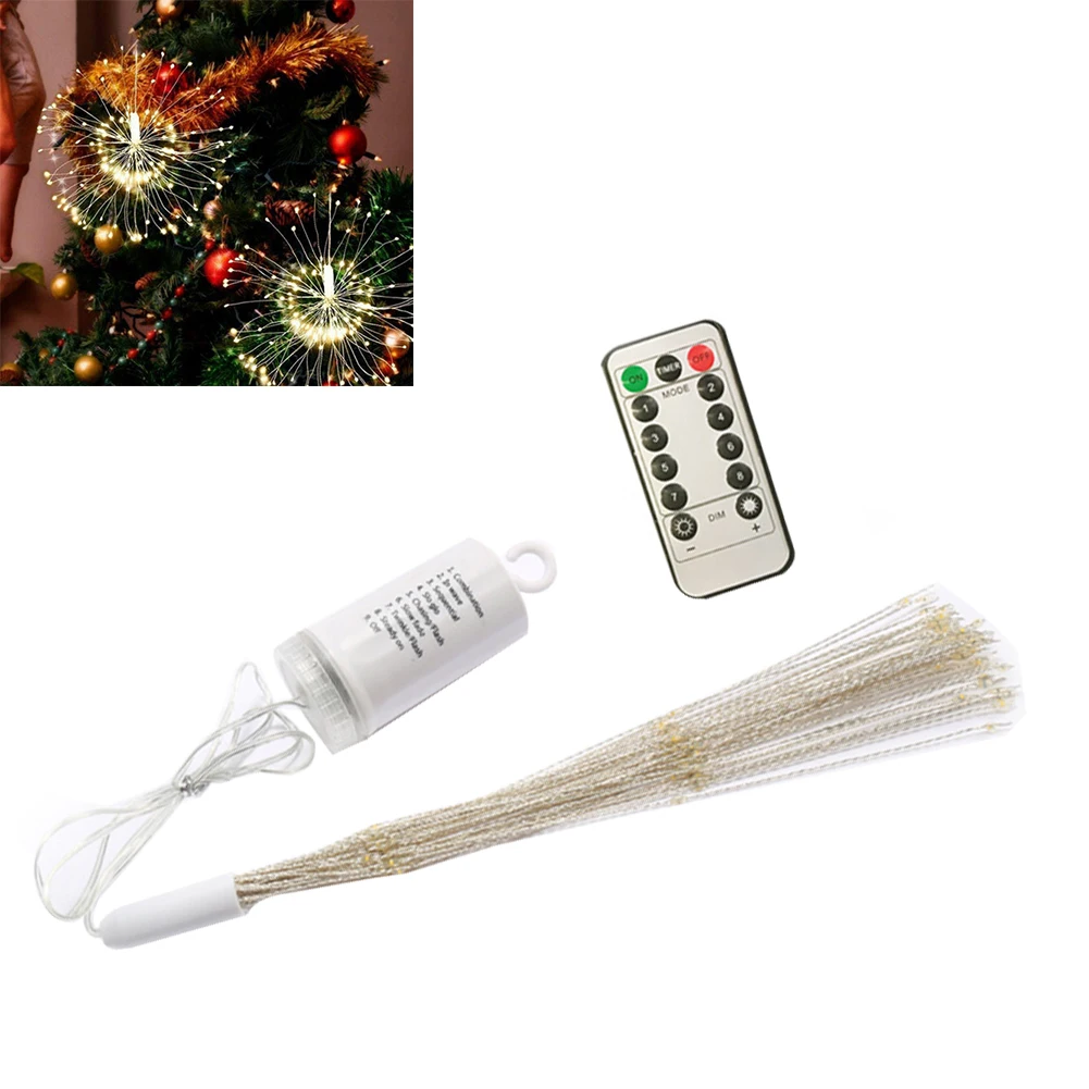 1set 150led Firework Light Blast Effect Hanging String Lights