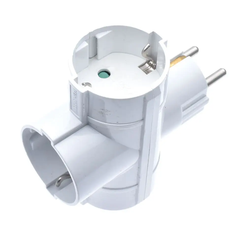 

Germany Din Power Converter Continental German Extension yi zhuan san Adaptor 1 out of 3 Conversion Plug