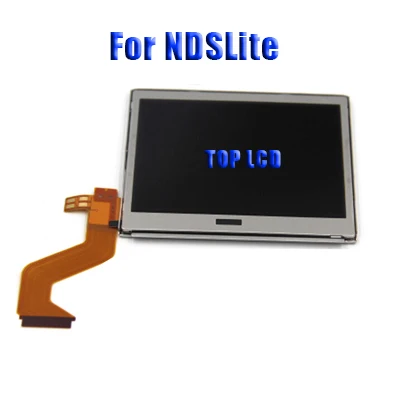 Высококачественные части, Верхняя Нижняя и Верхняя Нижняя ЖК-дисплей для NAND DS Lite/NDS/NDSL/NDSi, 3DS LL XL для Nintendo dswitch - Цвет: For NDSL Top